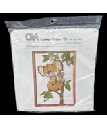 Koala Crewel Picture Kit Sealed New Wool Bear Columbia Minerva Morehead ... - $30.40