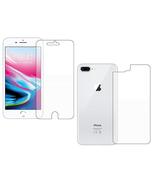 New Screen Protector iPhone 8 Plus iPhone 7 Plus Front and Back Guard Te... - £11.38 GBP