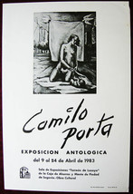 Original Poster Spain Segovia Camilo Porta Lazoya 1983 - £45.13 GBP