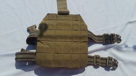 BLACK HAWK SMALL MILITARY BAG WITH hook and look STRAPS GREEN - $31.49