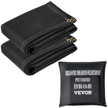 VEVOR Fire Blankets, 2 Pack Welding Blankets, 8' x 10' Fire Suppression ... - $54.90