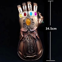 Thanos Infinity War Gauntlet Avengers 34.5CM / 13.58&quot; Wearable Glove Cos... - £23.59 GBP