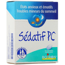 Boiron Sedatif PC 90 Tablets - Natural Relief For Stress &amp; Anxiety | Ori... - $26.90