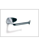 Amara polished stainless steel toilet paper holder without lid. - $93.34 CAD