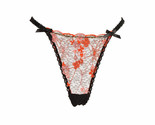 L&#39;AGENT BY AGENT PROVOCATEUR Womens Thongs Lace Embroidered Sheer Black ... - $19.39