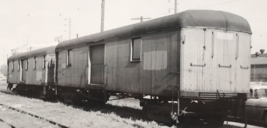 Illinois Terminal Railroad ITC #1 Storage Cargo Car B&amp;W Photograph - £9.74 GBP