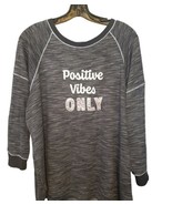 Women&#39;s 2XL Secret Treasures Pajama Top Positive Vibes Only Super Soft - $291.70 MXN