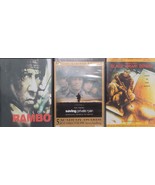 War Movie 3 Piece DVD Combo: Rambo, Saving Private Ryan SE, Black Hawk Down - $11.88