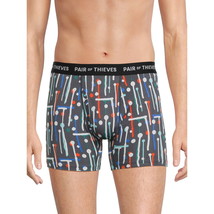 Pair of Thieves 1pk SuperFit Boxer Brief Abstract Lines Size L - $14.84