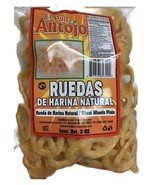 5 X Chicharrones Rueda Natural Wheat Snack Box W/5 bags Authentic Mexican - $18.76