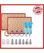 Versatile Nonstick Macaron and Cookie Baking Kit - 16 Pieces with Piping... - €29,89 EUR