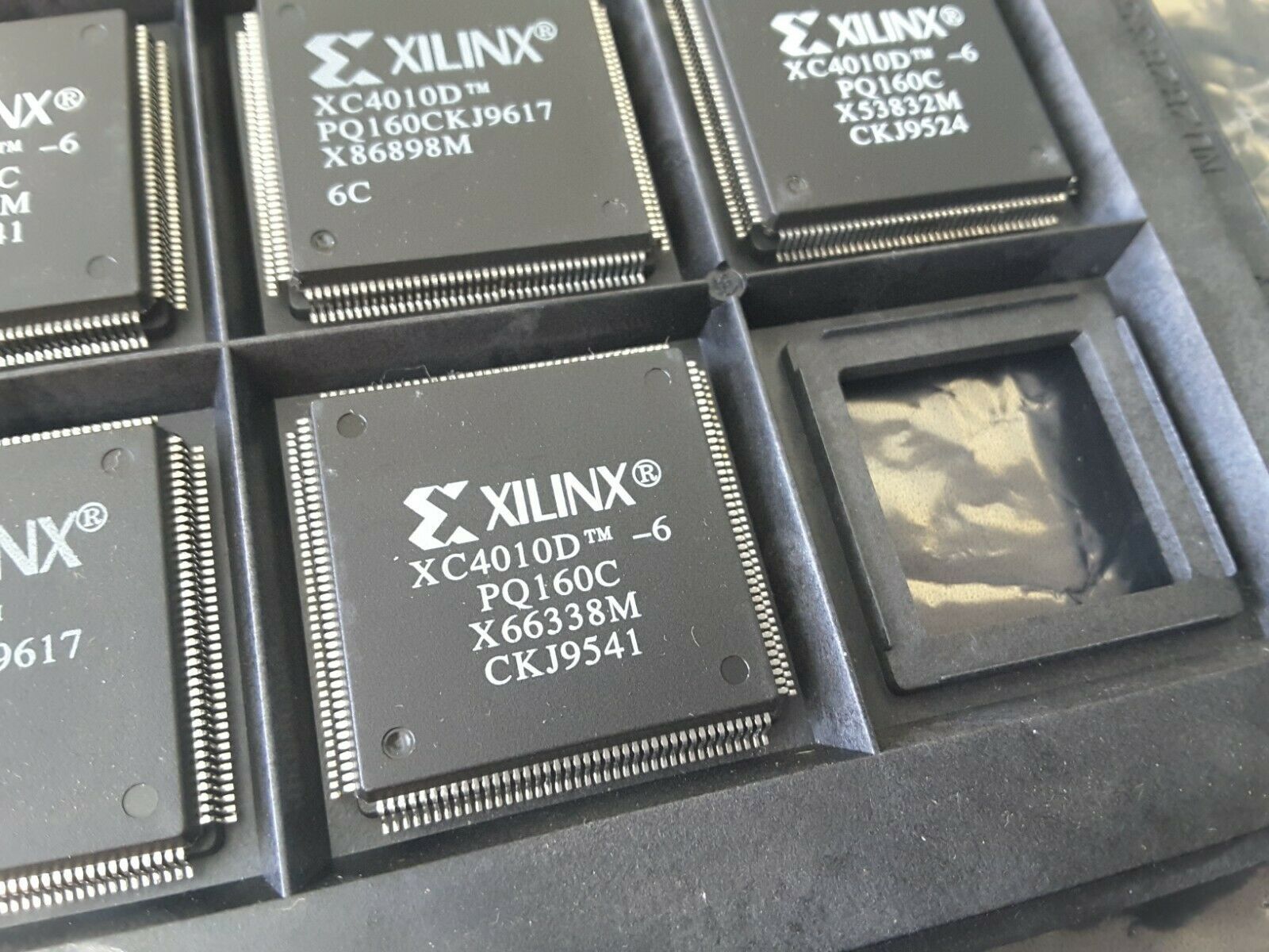 XC4010D-6PQ160C XILINX FPGA  400 Cell 160 Pin Plastic NEW SALE  $49 - $45.82