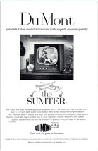 Dumont Television Magazine Ad Print Design Advertising - $76.23