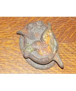 Vintage Hubley Parrot Cast Metal Door Knocker - €25,26 EUR