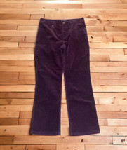 Vintage Pendleton Jeans Size 6 33x28 Maroon Pants Womens Corduroy fall A... - $24.74
