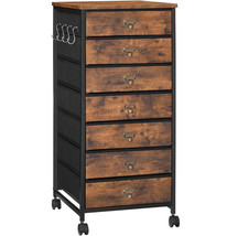 7-Drawer Vertical File Cabinet, Large Capacity File Cabinet - $209.97