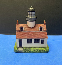 Lefton Point Pintos CA Historic American Lighthouse Figurine - £7.97 GBP