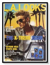 L.A. Looks Styling Gel Extreme Looks Print Ad 2003 Magazine Advertisemen... - $9.70