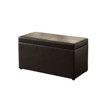 Better Homes &amp; Gardens 30-inch Hinged Storage Ottoman, Brown - £23.71 GBP