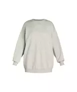 No Boundaries Fleece Oversized Sweatshirt with Long Sleeves L(12-14) - $10.00