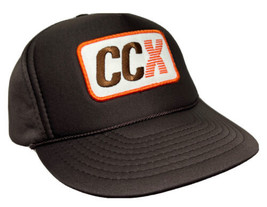 Vintage CCX Hat Cap Snap Back Brown All Foam Rope Patch Trucking Truck Otto Mens - £15.78 GBP