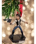 Disney Infinity Star Wars HANS SOLO Action Figure Custom Holiday Ornament - $364.64 MXN
