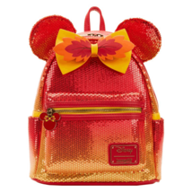 Loungefly Disney Minnie Mouse Sequin Fall Ombre Mini Backpack - $2,329.80 MXN