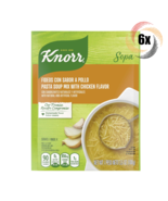 6x Packs Knorr Sopa Fideos Con Sabor A Pollo Chicken Noodle Soup Mix | 3... - £17.84 GBP