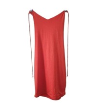 Heart &amp; Hips Orange Sleeveless Mini Dress with Lace Up Style Back - $12.60