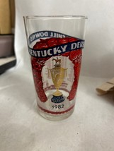 Vintage Kentucky Derby mint Julep Churchill Downs glass 1982 - $9.89