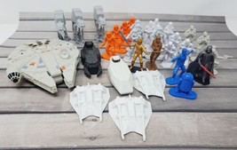 Star Wars Command Hasbro Army Figures Lot (32 ) Figures and Vehicles Luk... - £16.70 GBP