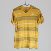 Aeropostale Mens Shirt Medium V Neck Short Sleeve Striped - £10.88 GBP