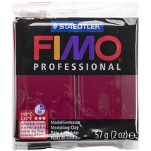 Fimo Professional Soft Polymer Clay 2oz-Bordeaux - £11.57 GBP