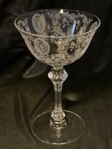 Tiffin Franciscan June Night Champagne / Sherbet Glass - 6-1/8&quot; Tall 6 Oz 212697 - £18.94 GBP