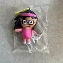 Bob&#39;s Burgers Workout Tina 4 Inch Plush Dangler Clip Series 2 Bullsitoy ... - $12.99