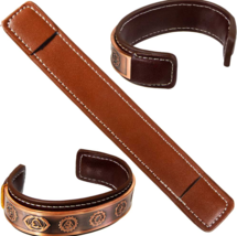 Vegan Leather Copper Cuff Sleeve! - $3.91