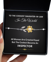 Bracelet Present For Inspector Daughter-in-Law - Jewelry Sunflower Bracelet  - £39.92 GBP