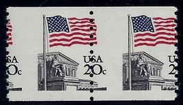 1895 - Misperf Error / EFO COD &quot;Change of Design Pair Mint NH - $5.99