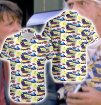 Doc Brown Back To The Future Hawaiian Shirt, Tropical Summer Hawaiian Shirt - £8.17 GBP+