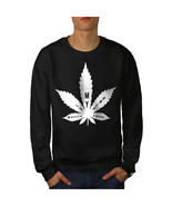 Wellcoda Music 42 Blunt Leaf Mens Sweatshirt, Addicted Casual Pullover J... - £24.02 GBP+