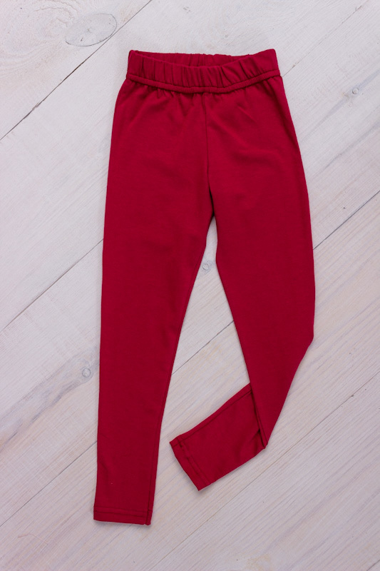 Leggings (Girls), Any season,  Nosi svoe 6000-036 (bordovyj) - $13.14