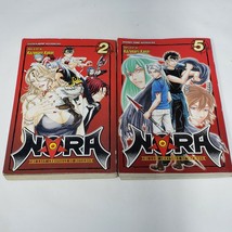 Lot of 2 Nora Manga Books Vol 2 &amp; Vol 5 Last Chronicle Devildom Shonen Jump Viz - £7.84 GBP