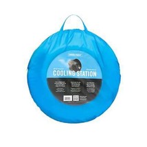 Canada Pooch Dog Chill Seeker Cooling Station With Splash Pad Blue O-S - £86.80 GBP