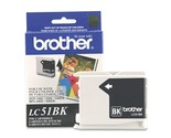Brother Innobella LC51BK Ink Cartridge, 500 Page Yield, Black - £35.68 GBP