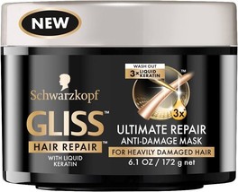 Schwarzkopf Gliss Ultimate Repair Liquid Anti Damage Mask 6.1 oz - £7.45 GBP