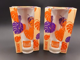 2 x Hungry Jacks Limited Edition 2022 Summer Cups Aussie Summer Glass Tumbler - £8.95 GBP