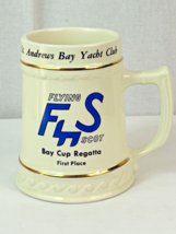 1977 St. Andrews Bay Yacht Club Flying Scot Sailing Bay Cup Regatta 1st ... - $49.45