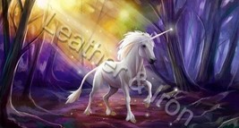 Unicorn Design Vinyl Checkbook Cover Mythical - $8.75