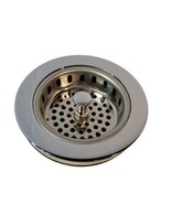 Kitchen Sink Drain Assembly Basket Sink Strainer New Taiwan 3.5&quot; Unbranded - £9.26 GBP