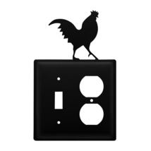 Village Wrought Iron Rooster Switch &amp; Outlet Cover - £20.39 GBP